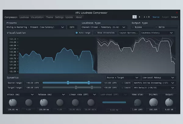 APU Software – APU Loudness Compressor Download v3.7.2 (Win, Mac)
