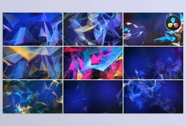 Videohive – Plexus Backgrounds for Davinci Resolve Download 50465295