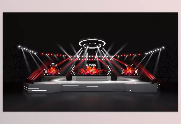 Blender – Stage Lighting Kit Download
