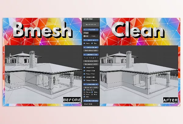 Blender – Bmesh Clean Addon Download v1.1.203
