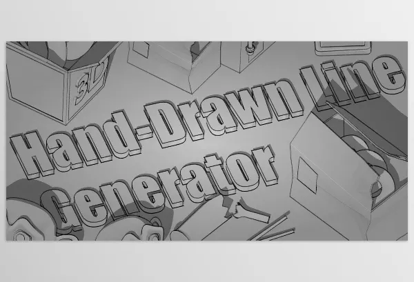 Blender – Hand Drawn Line Generator Download v2.8