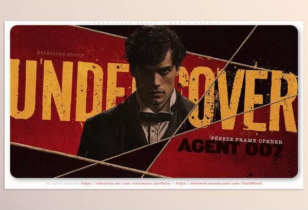 Videohive – Undercover Agent Media Opener Download 51380450