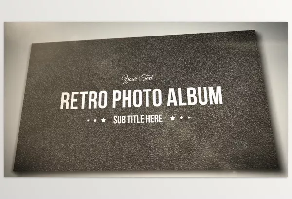 Videohive – Retro Photo Album Download 6383619