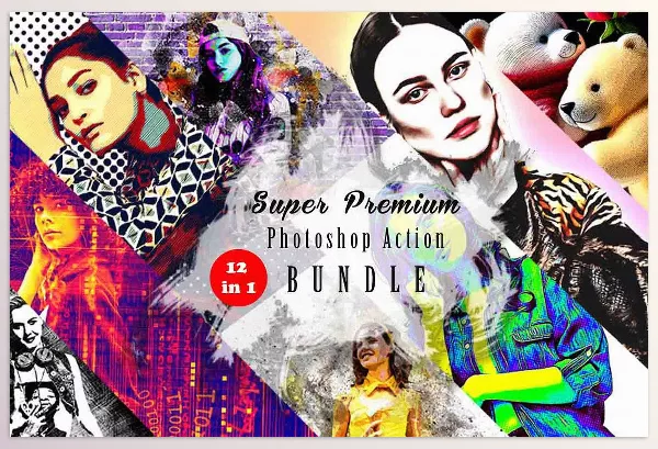 Creative Market – Super Premium PS Action Bundle Download 12731107