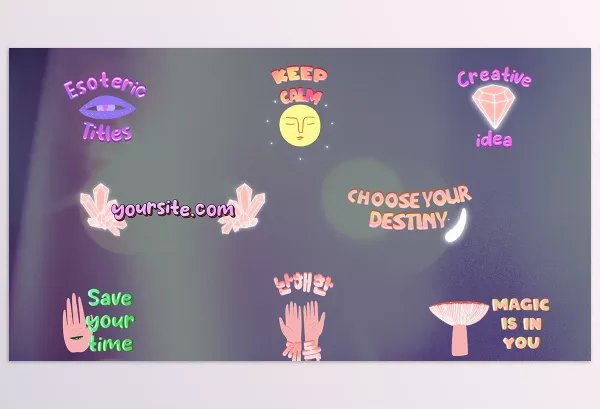 Videohive – Cartoon Esoteric Titles for Premiere Pro Download 52356897
