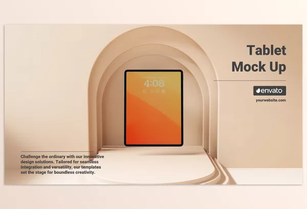 Videohive – Tablet Pad Mock Up for Premiere Pro Download 53328493