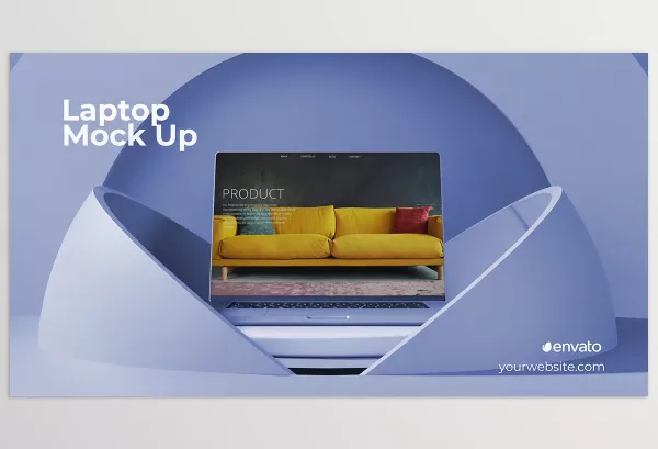 Videohive – Laptop Mockup for Premiere Pro Download 53365243
