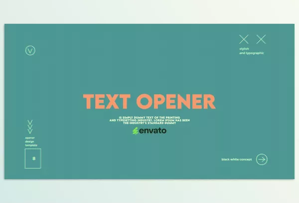 Videohive – Text Opener Download 53405617
