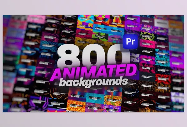 Videohive – Animated Backgrounds Pack For Premiere Pro Download 53718710