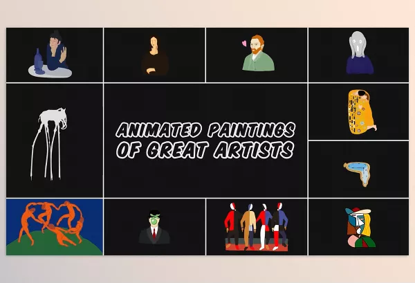 Videohive – Animated Paintings of Great Artists for Premiere Pro Download 53901398
