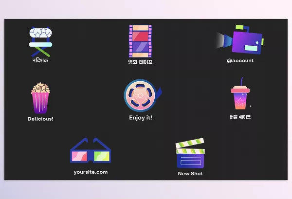 Videohive – Cinema Icons And Titles for Premiere Pro Download 53930158