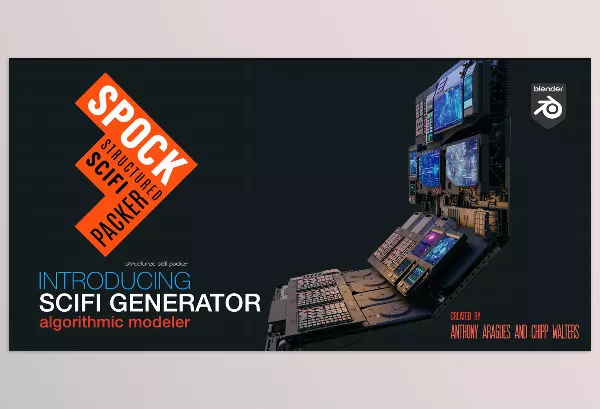 Blender – Spock Structured Scifi Packer Download v1.1.1
