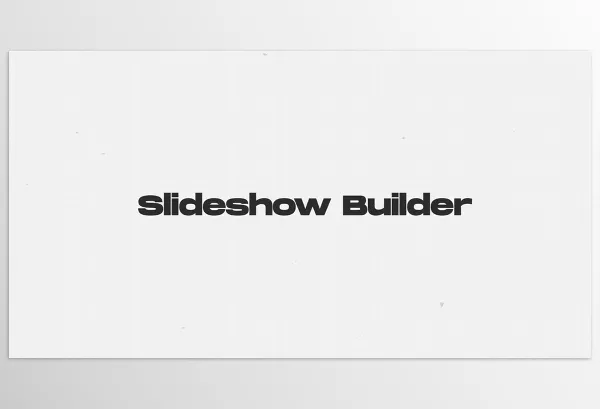 Videohive – Slideshow Builder Download 54706746