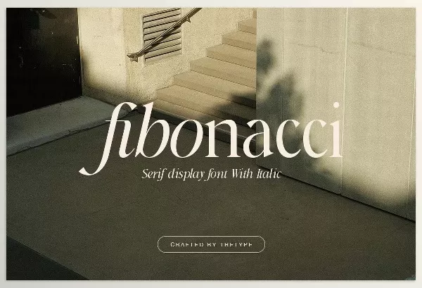 Creative Market – Fibonacci | Serif With Italic Font Download 286703919