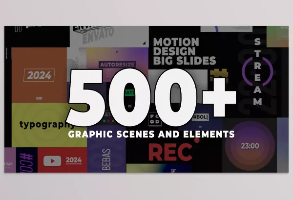 Videohive – Graphic Pack Typography for After Effects Download 54817694