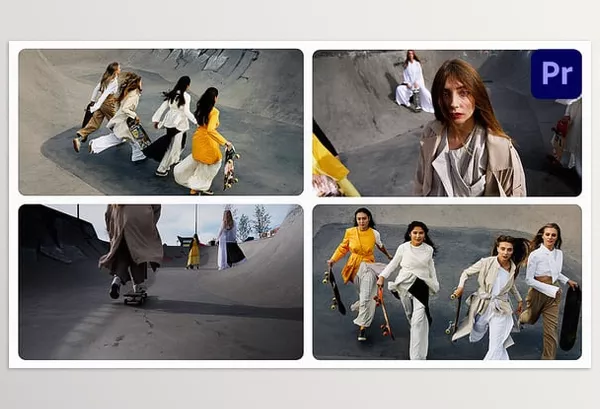 Videohive – Dynamic Multiscreen Slideshow MOGRT Download 54307256