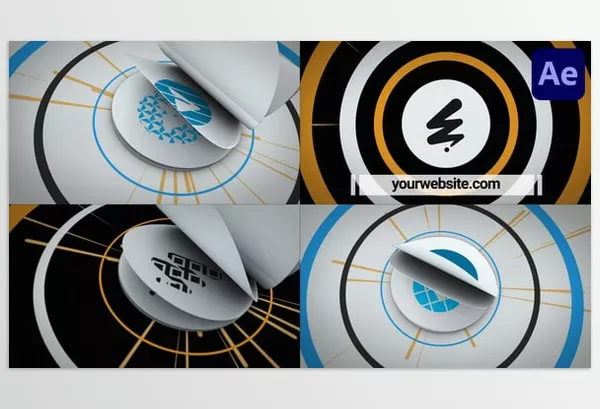 Videohive – Flip Flap Logo Reveal for After Effects Download 54992631