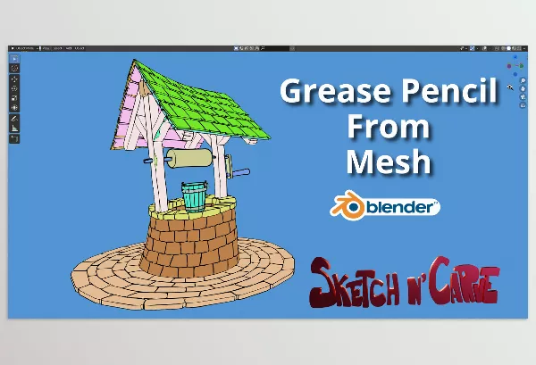 Blender – Grease Pencil From Mesh Pro Download v2.6.0