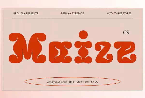 Creative Market – CS Maize Bold Font Download 289454326