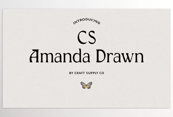 Creative Market – CS Amanda Drawn Download 289515038
