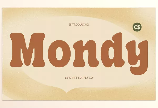 Creative Market – CS Mondy Retro Font Download 289629734