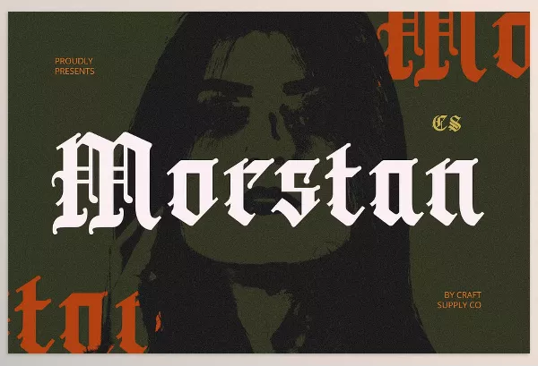 Creative Market – CS Morstan Old English Font Download 289629813
