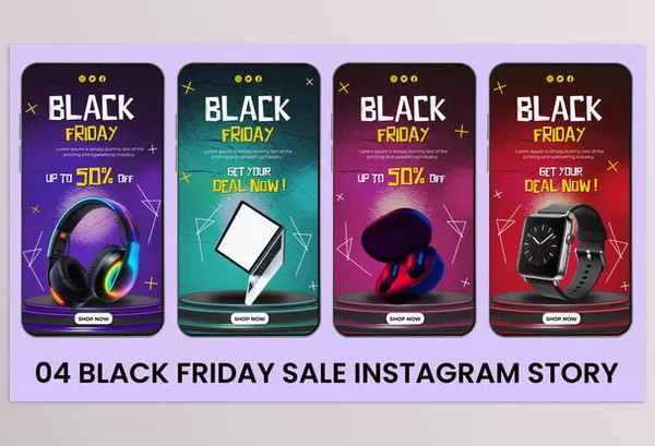 Videohive – Black Friday Sale Instagram Story Download 55395871