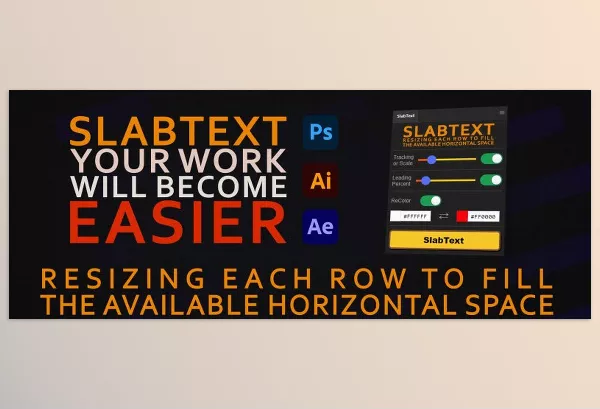 Aescripts – SlabText for PS, AI, AE Download v1.0.1