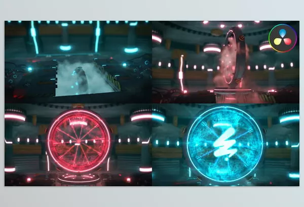 Videohive – Portal Of Light for DaVinci Resolve Download 56581356