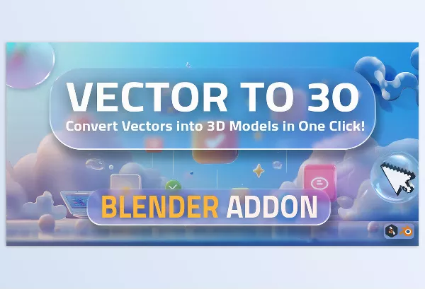 Blender – Vector to 3D Download v1.0.0