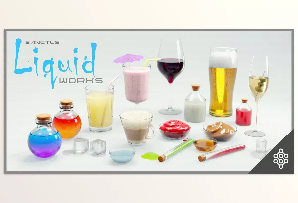 Blender – Sanctus Liquid Works Procedural Materials And Assets Download v1.0.1
