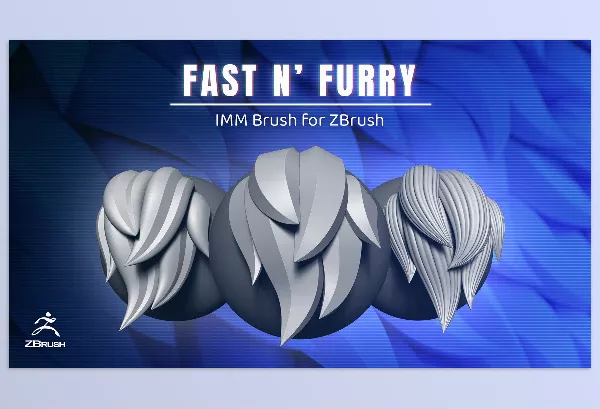 Artstation – Fast N Furry IMM Brush for ZBrush 2022 Download