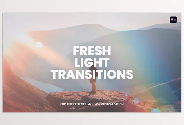 Videohive – Light Transitions For After Effects Download 57393588