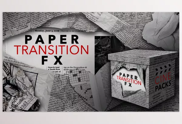 CinePacks – Paper Transition FX Download