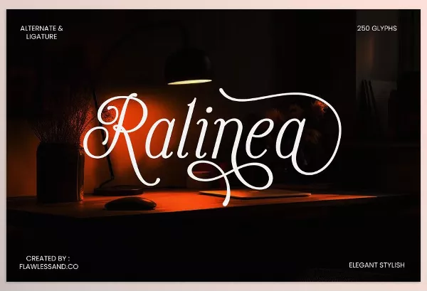 Creative Market – Ralinea Script Font Download 291252636