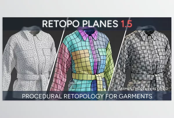 Blender – Retopo Planes Download v1.5