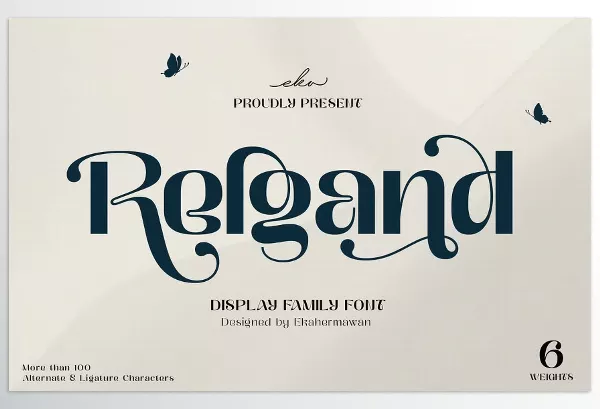 Creative Market – Relgand Display Family Font Download 195280574