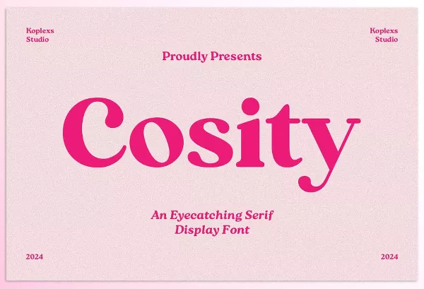Creative Market – Cosity Display Serif Font Download 92132679