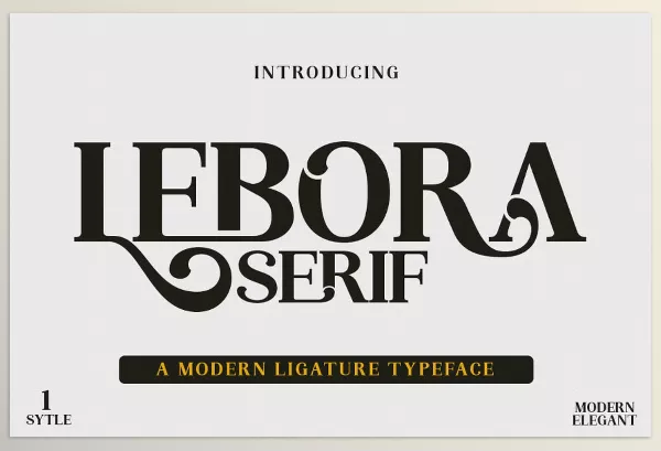 Creative Market – Lebora Font Download 279931270