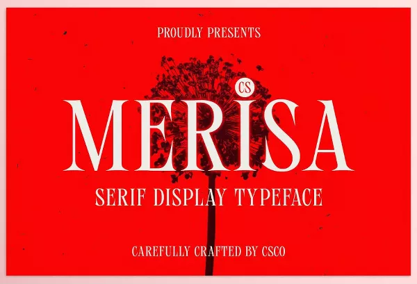Creative Market – CS Merisa Classic Font Download 291134331