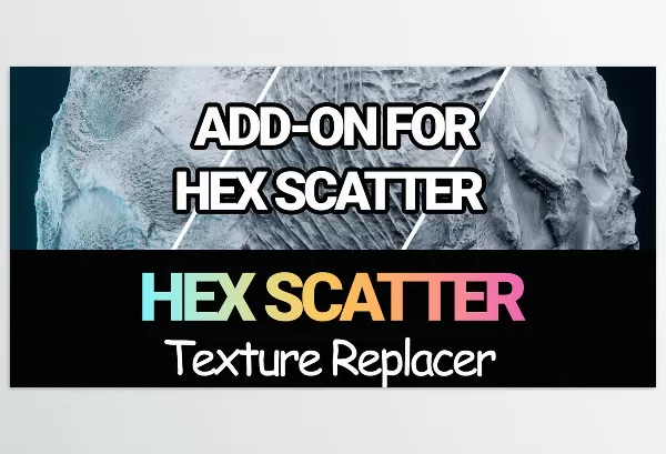 Blender – Hex Scatter Textures Replacer Download v1.5