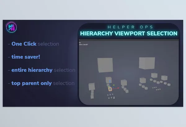 Blender – Hierarchy Viewport Selection Download v1.0.2