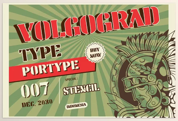 Creative Market – Volgograd Type Font Download 291216304