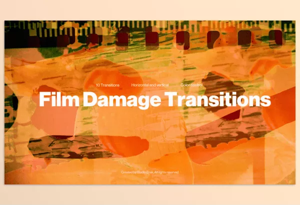 Videohive – Film Damage Transitions Download 57097571