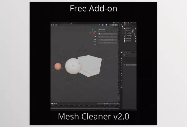 Gumroad – DECODED’s Mesh Cleaner for Blender Download v2.0