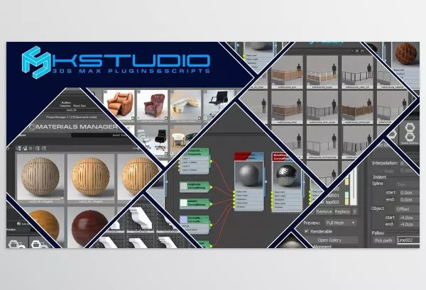 kstudio – 3dsMax Plugins Collection Download v2025