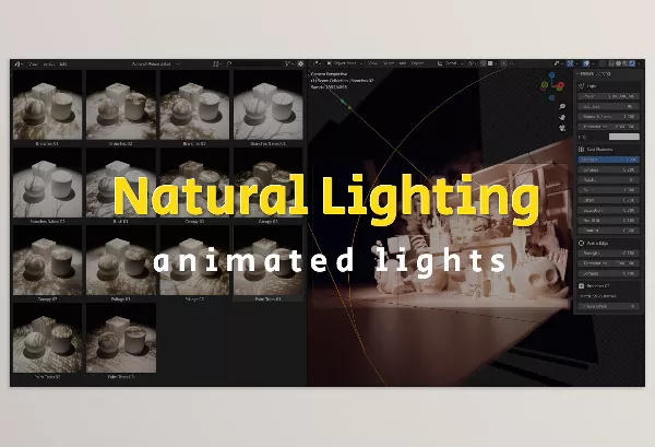 Blender – Natural Lighting Gobos Download v2.5